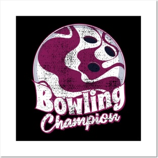 Bowling Champion Posters and Art